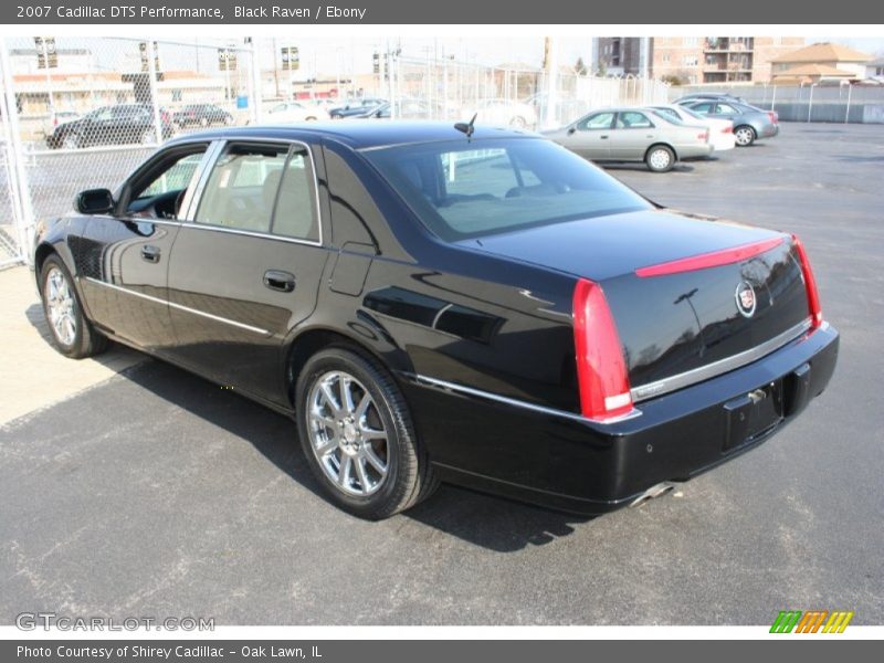 Black Raven / Ebony 2007 Cadillac DTS Performance
