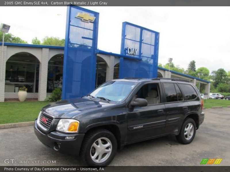 Carbon Black Metallic / Light Gray 2005 GMC Envoy SLE 4x4