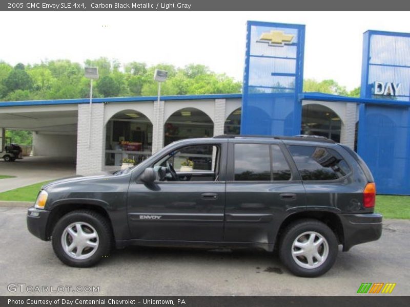 Carbon Black Metallic / Light Gray 2005 GMC Envoy SLE 4x4