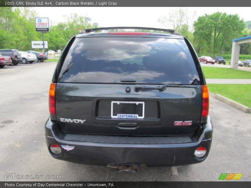 Carbon Black Metallic / Light Gray 2005 GMC Envoy SLE 4x4
