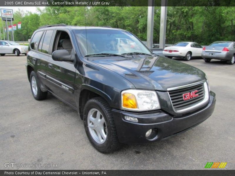 Carbon Black Metallic / Light Gray 2005 GMC Envoy SLE 4x4