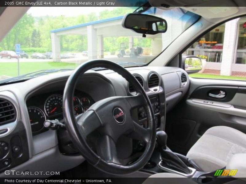 Carbon Black Metallic / Light Gray 2005 GMC Envoy SLE 4x4