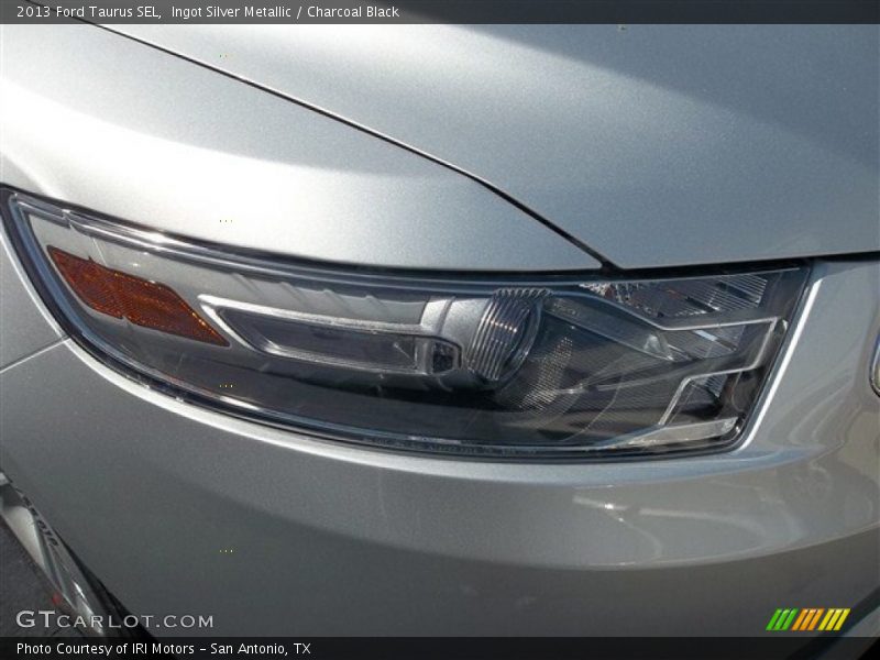 Ingot Silver Metallic / Charcoal Black 2013 Ford Taurus SEL