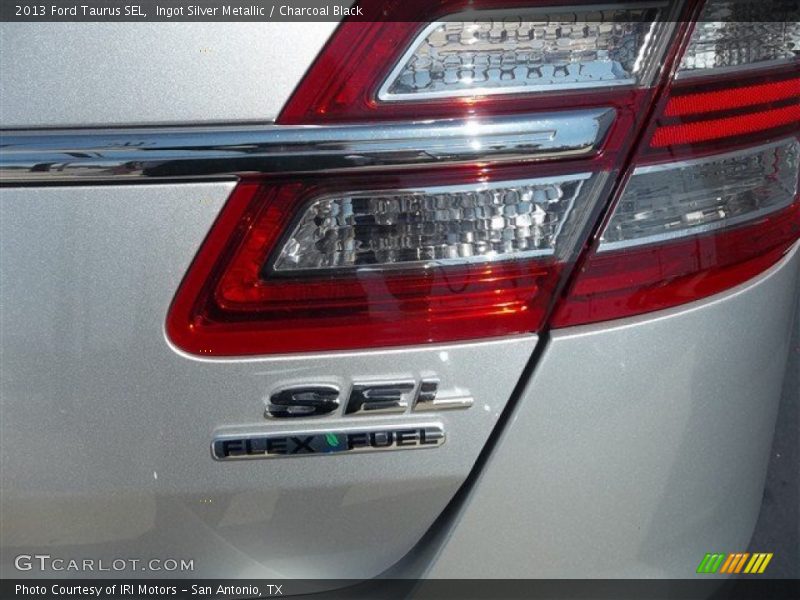 Ingot Silver Metallic / Charcoal Black 2013 Ford Taurus SEL