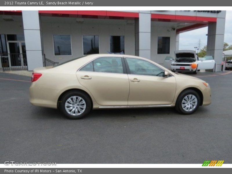 Sandy Beach Metallic / Ivory 2012 Toyota Camry LE