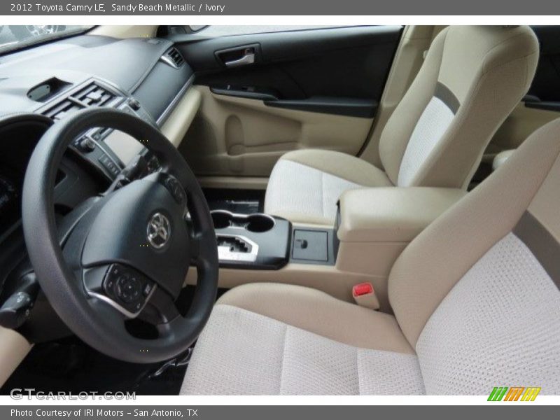 Sandy Beach Metallic / Ivory 2012 Toyota Camry LE