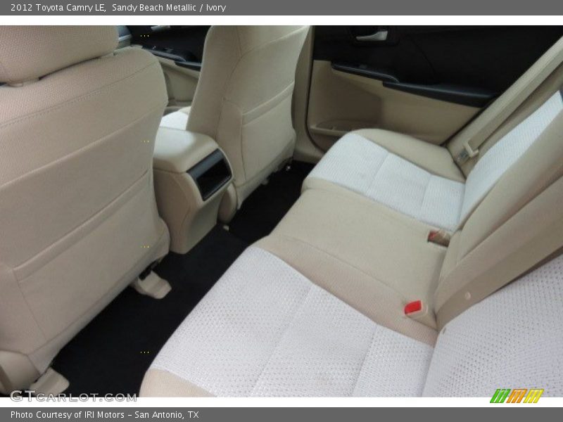 Sandy Beach Metallic / Ivory 2012 Toyota Camry LE