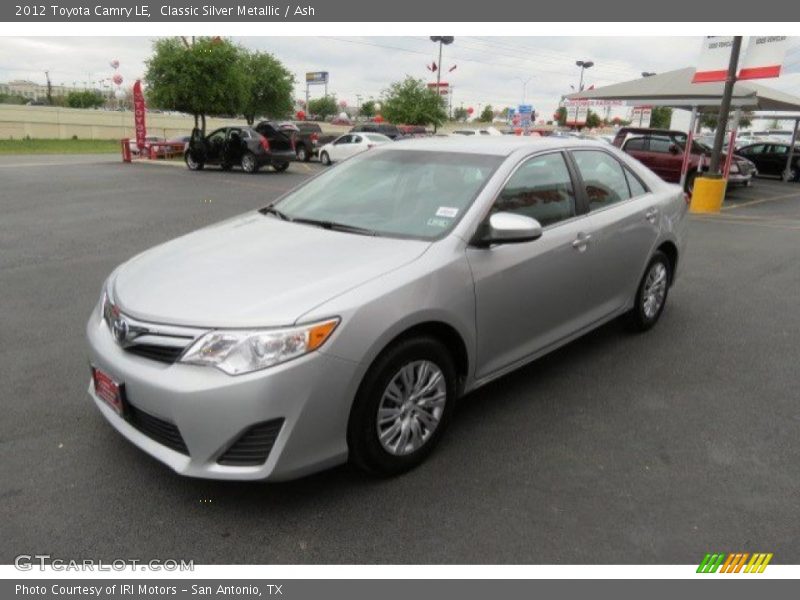 Classic Silver Metallic / Ash 2012 Toyota Camry LE