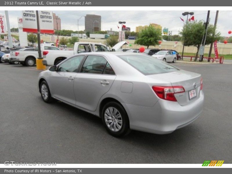 Classic Silver Metallic / Ash 2012 Toyota Camry LE