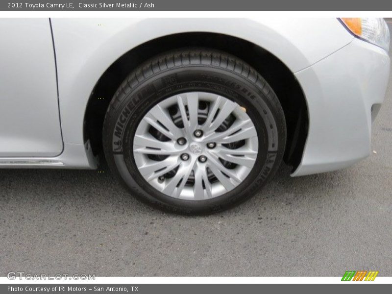 Classic Silver Metallic / Ash 2012 Toyota Camry LE