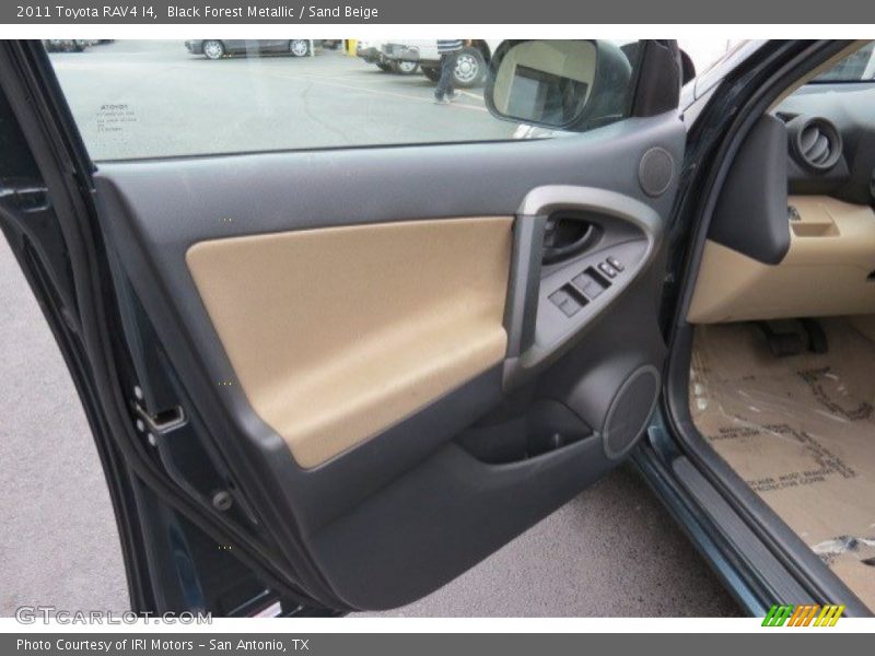 Black Forest Metallic / Sand Beige 2011 Toyota RAV4 I4