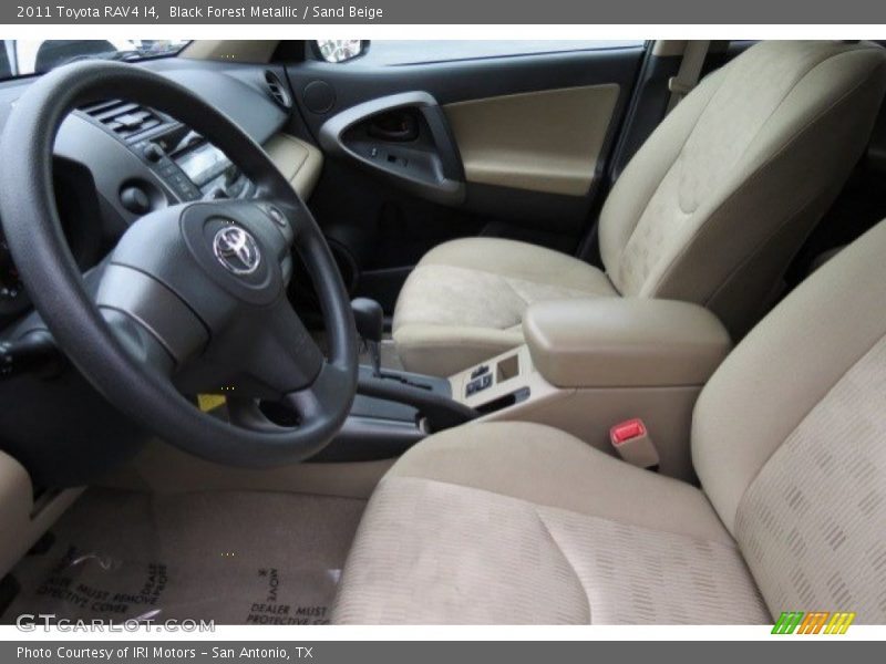 Black Forest Metallic / Sand Beige 2011 Toyota RAV4 I4