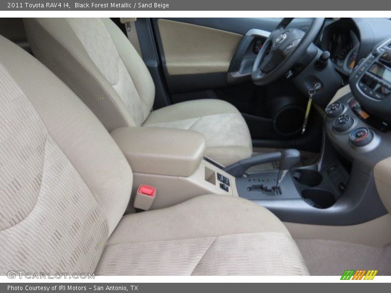 Black Forest Metallic / Sand Beige 2011 Toyota RAV4 I4