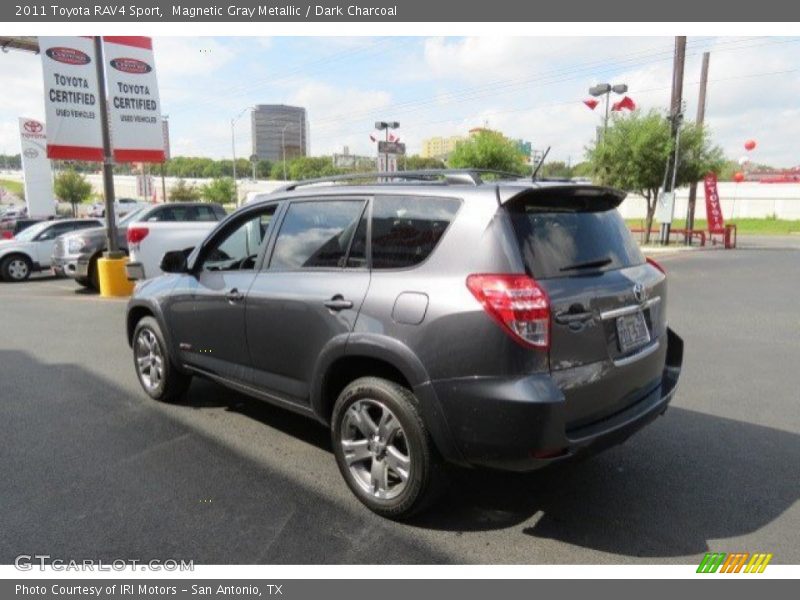 Magnetic Gray Metallic / Dark Charcoal 2011 Toyota RAV4 Sport