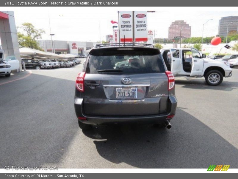 Magnetic Gray Metallic / Dark Charcoal 2011 Toyota RAV4 Sport