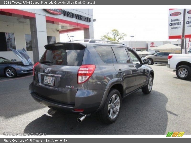 Magnetic Gray Metallic / Dark Charcoal 2011 Toyota RAV4 Sport