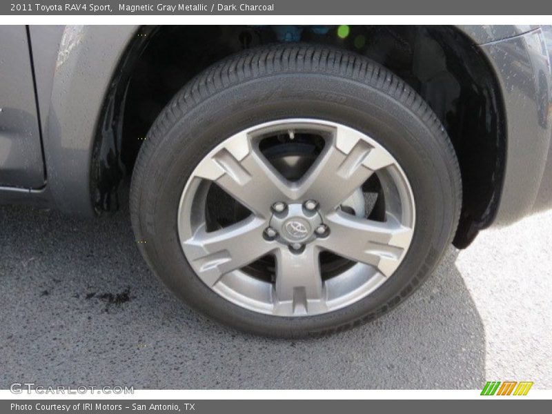 Magnetic Gray Metallic / Dark Charcoal 2011 Toyota RAV4 Sport