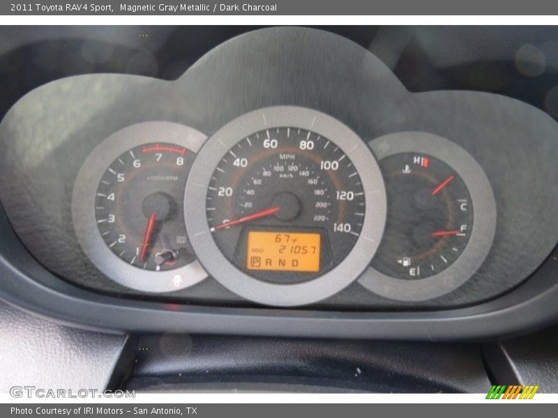 Magnetic Gray Metallic / Dark Charcoal 2011 Toyota RAV4 Sport