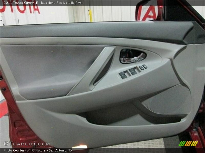Barcelona Red Metallic / Ash 2011 Toyota Camry LE