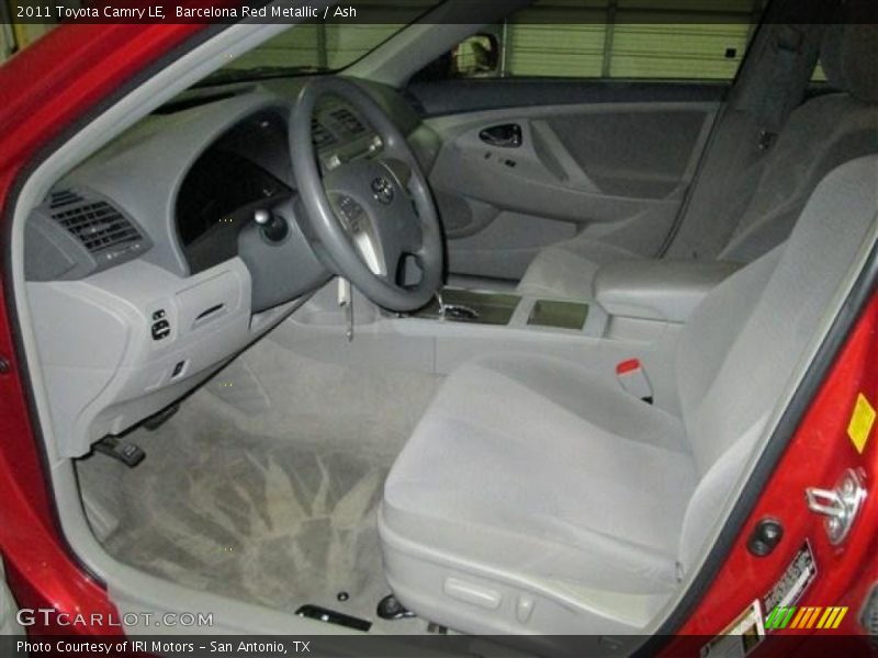 Barcelona Red Metallic / Ash 2011 Toyota Camry LE