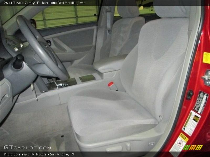 Barcelona Red Metallic / Ash 2011 Toyota Camry LE
