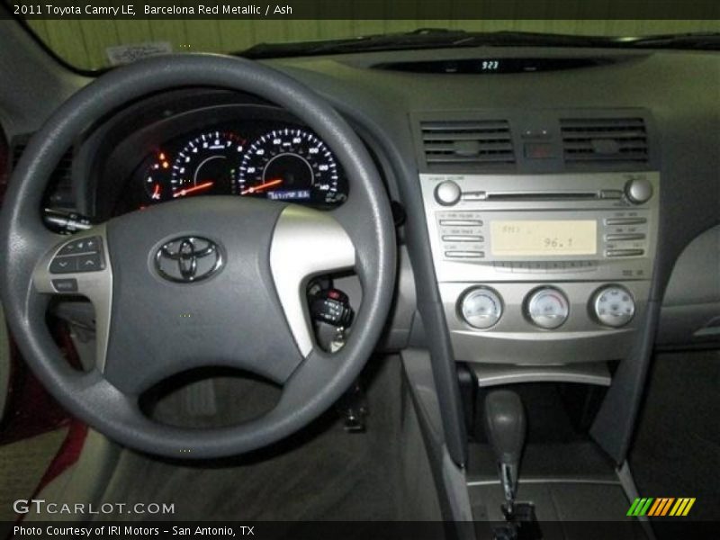 Barcelona Red Metallic / Ash 2011 Toyota Camry LE