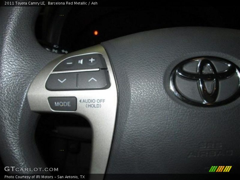 Barcelona Red Metallic / Ash 2011 Toyota Camry LE
