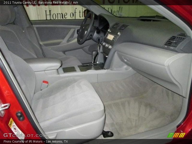 Barcelona Red Metallic / Ash 2011 Toyota Camry LE