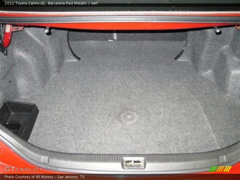 Barcelona Red Metallic / Ash 2011 Toyota Camry LE
