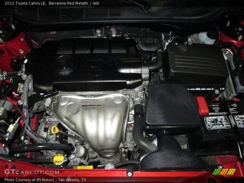 Barcelona Red Metallic / Ash 2011 Toyota Camry LE