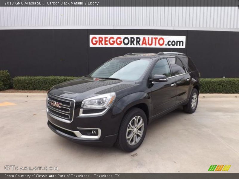 Carbon Black Metallic / Ebony 2013 GMC Acadia SLT