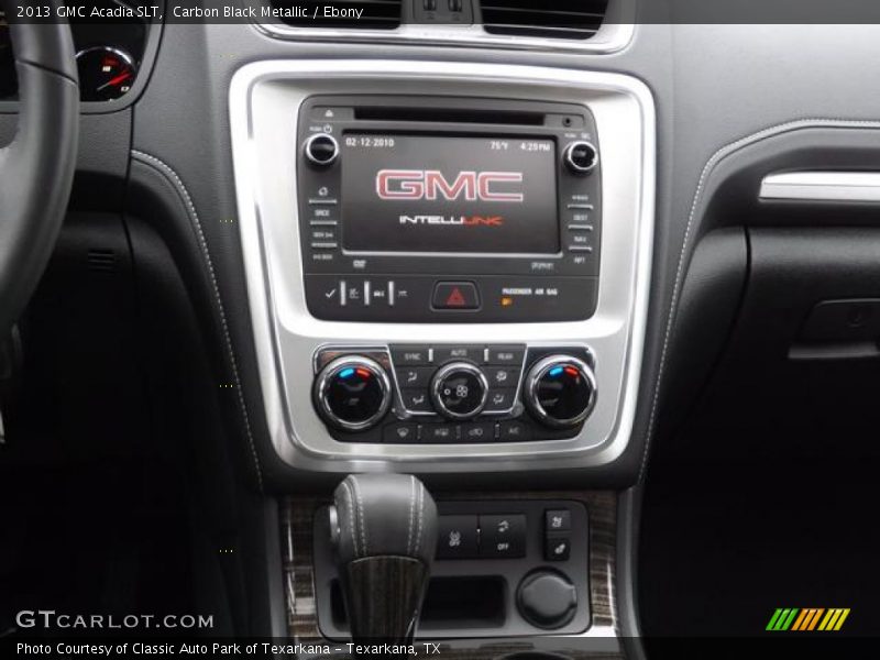 Controls of 2013 Acadia SLT