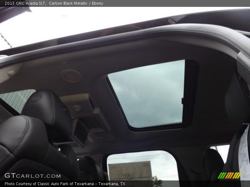 Sunroof of 2013 Acadia SLT