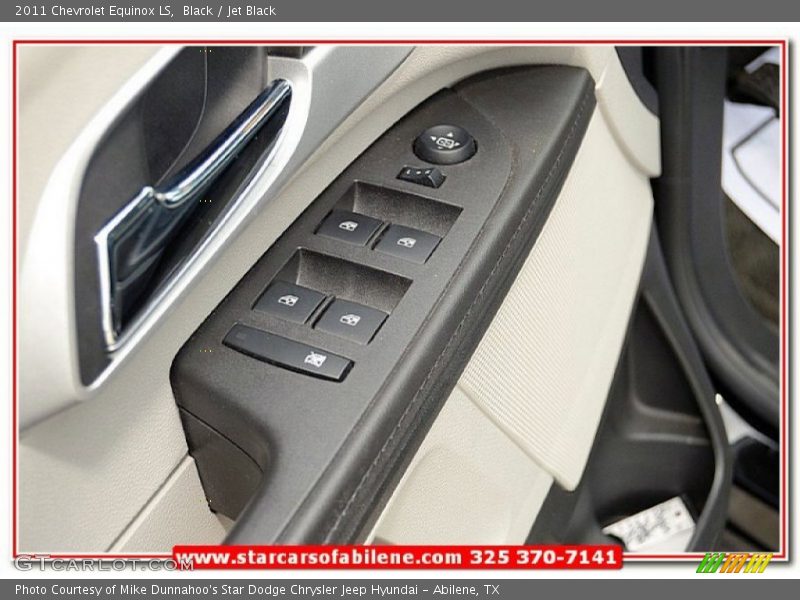 Black / Jet Black 2011 Chevrolet Equinox LS