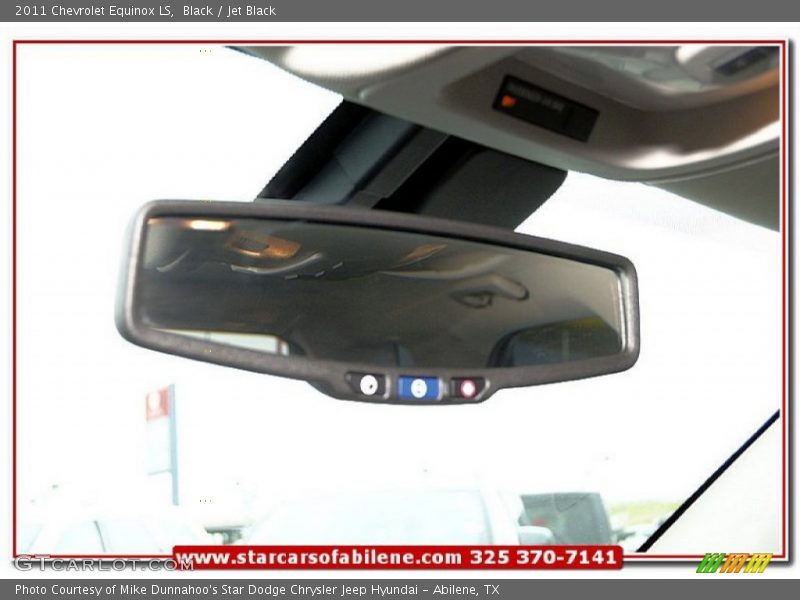 Black / Jet Black 2011 Chevrolet Equinox LS