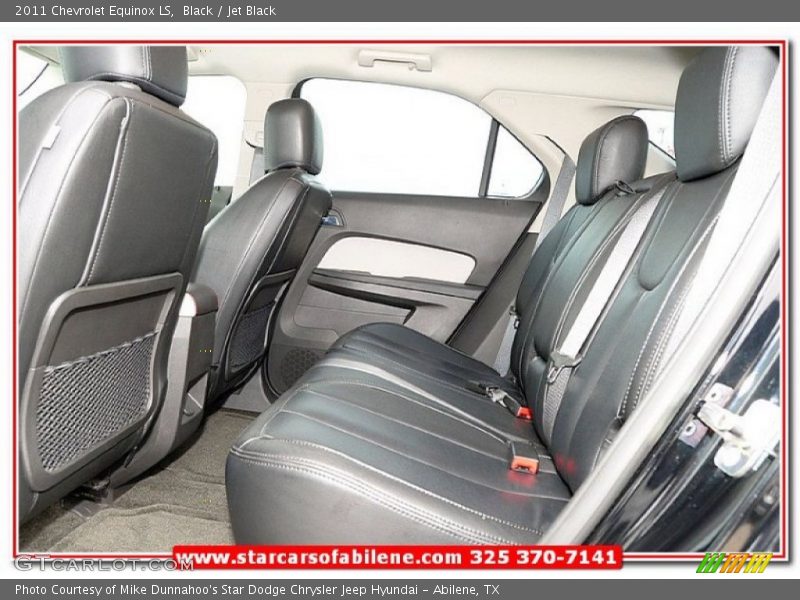 Black / Jet Black 2011 Chevrolet Equinox LS