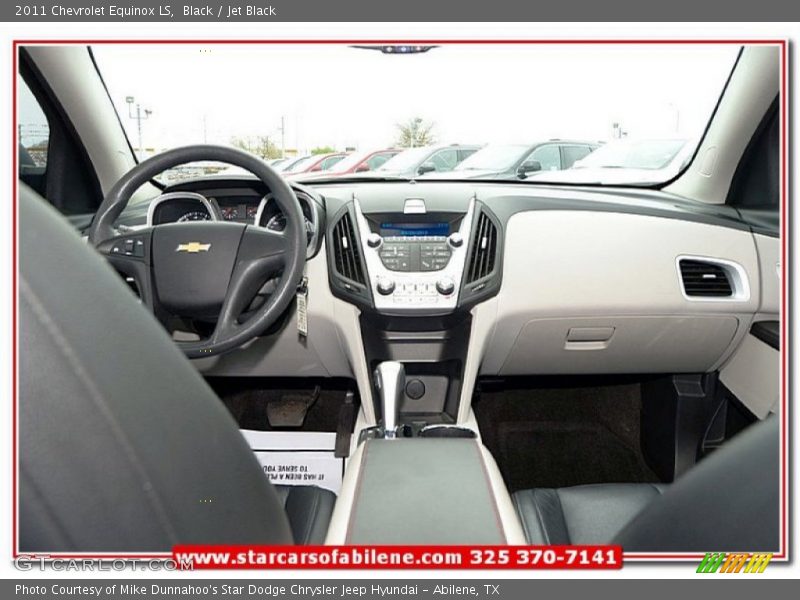 Black / Jet Black 2011 Chevrolet Equinox LS