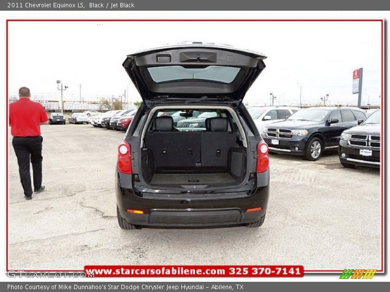 Black / Jet Black 2011 Chevrolet Equinox LS