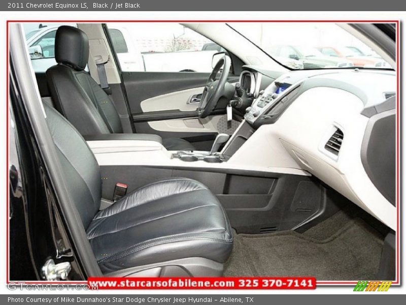 Black / Jet Black 2011 Chevrolet Equinox LS