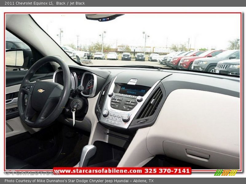 Black / Jet Black 2011 Chevrolet Equinox LS