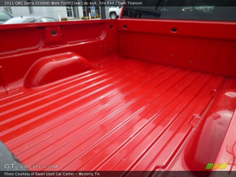  2011 Sierra 3500HD Work Truck Crew Cab 4x4 Trunk