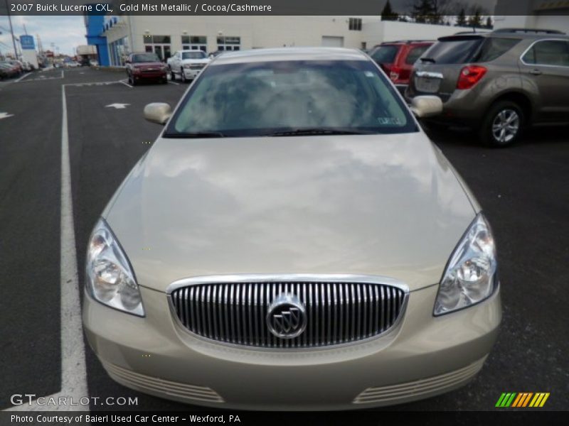 Gold Mist Metallic / Cocoa/Cashmere 2007 Buick Lucerne CXL