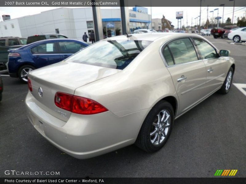 Gold Mist Metallic / Cocoa/Cashmere 2007 Buick Lucerne CXL