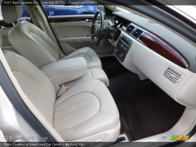 Gold Mist Metallic / Cocoa/Cashmere 2007 Buick Lucerne CXL