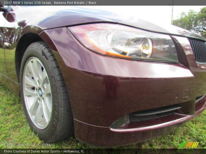 Barbera Red Metallic / Black 2007 BMW 3 Series 328i Sedan