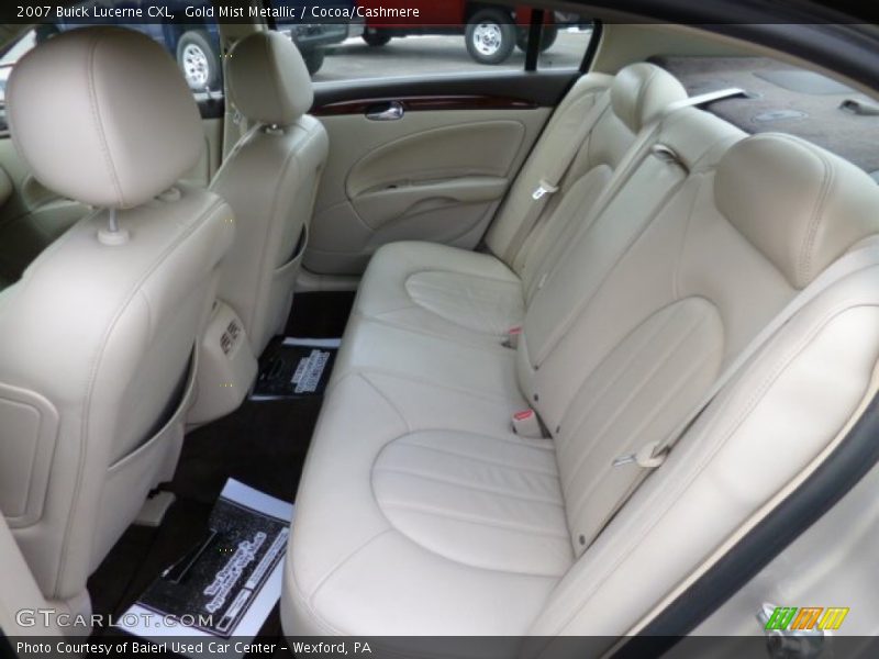 Gold Mist Metallic / Cocoa/Cashmere 2007 Buick Lucerne CXL