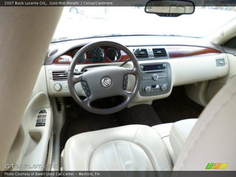 Gold Mist Metallic / Cocoa/Cashmere 2007 Buick Lucerne CXL