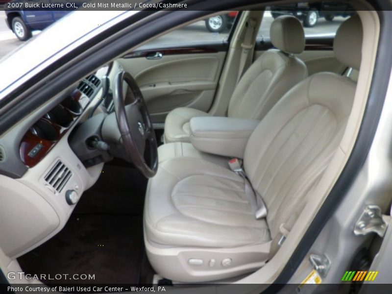 Gold Mist Metallic / Cocoa/Cashmere 2007 Buick Lucerne CXL