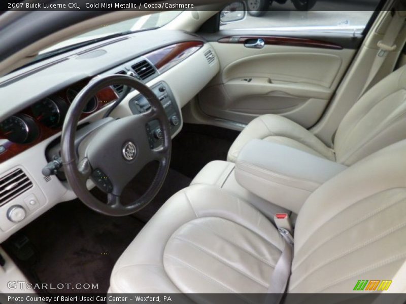 Gold Mist Metallic / Cocoa/Cashmere 2007 Buick Lucerne CXL