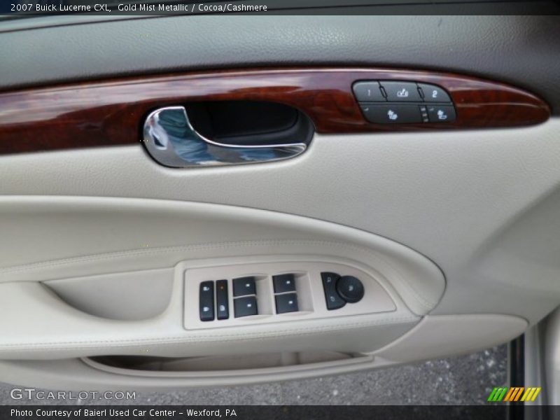 Gold Mist Metallic / Cocoa/Cashmere 2007 Buick Lucerne CXL